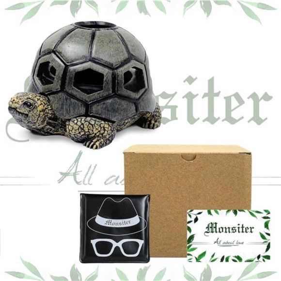 Turtle Ashtrays for Cigarettes Cute Ash Tray for Home and Outdoor - Picture 7 of 9